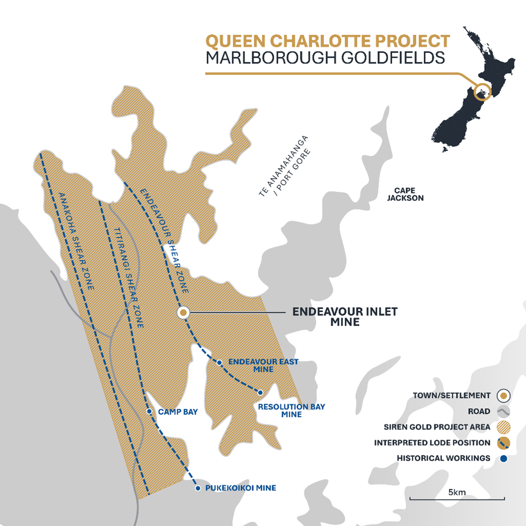 Queen Charlotte Map